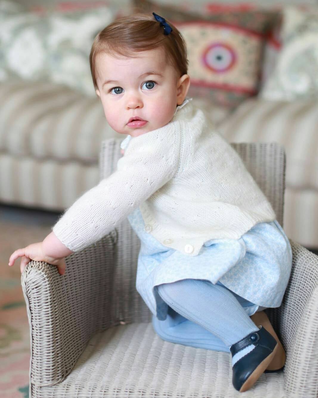 La princesa Charlotte es la tercera en la línea de sucesión del trono (Foto: Instagram @princeandprincessofwales)