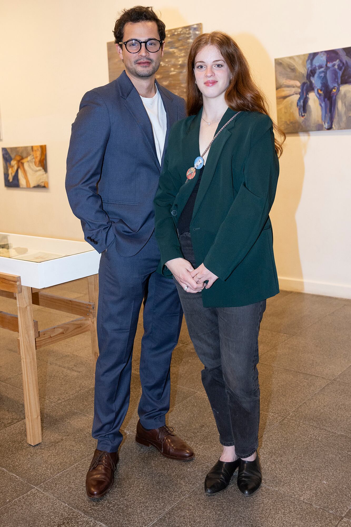 Manuel Basavilbaso y Elisa Hyland.