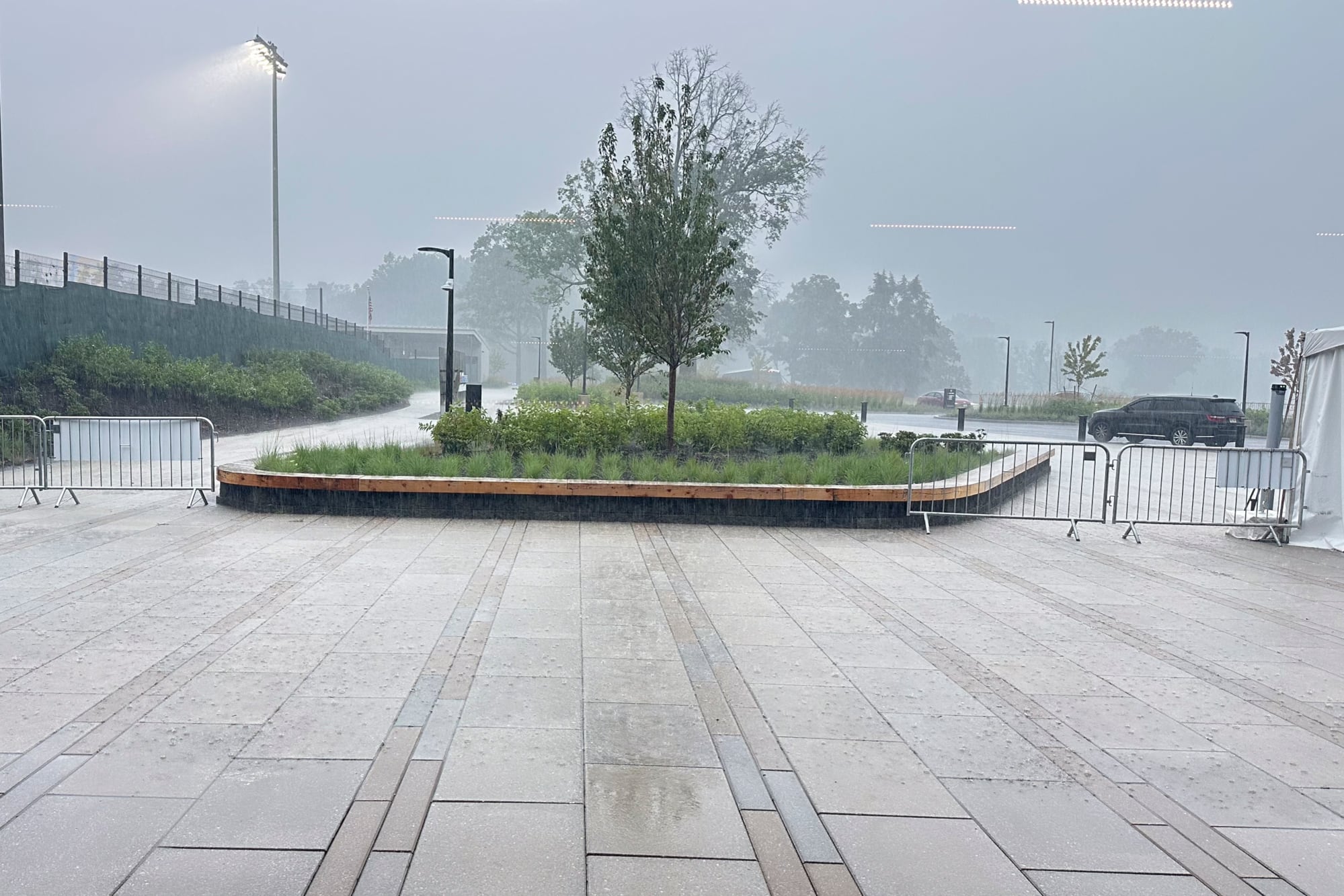 La tormenta en New Jersey retrasa el entrenamiento de Argentina en el Red Bulls Performance Center