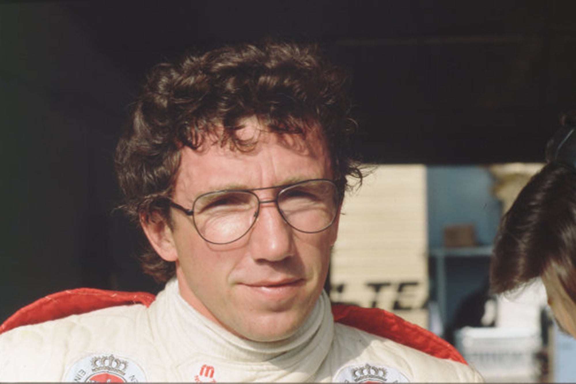 La serenidad que transmitía Rolf Stommelen. Murió a los 39 años, en un accidente