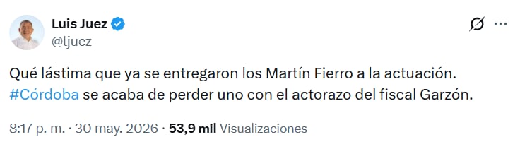 Otra de las acusaciones