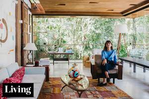 Así es la casa de la dueña de Zazá, restaurante emblema del más puro estilo carioca