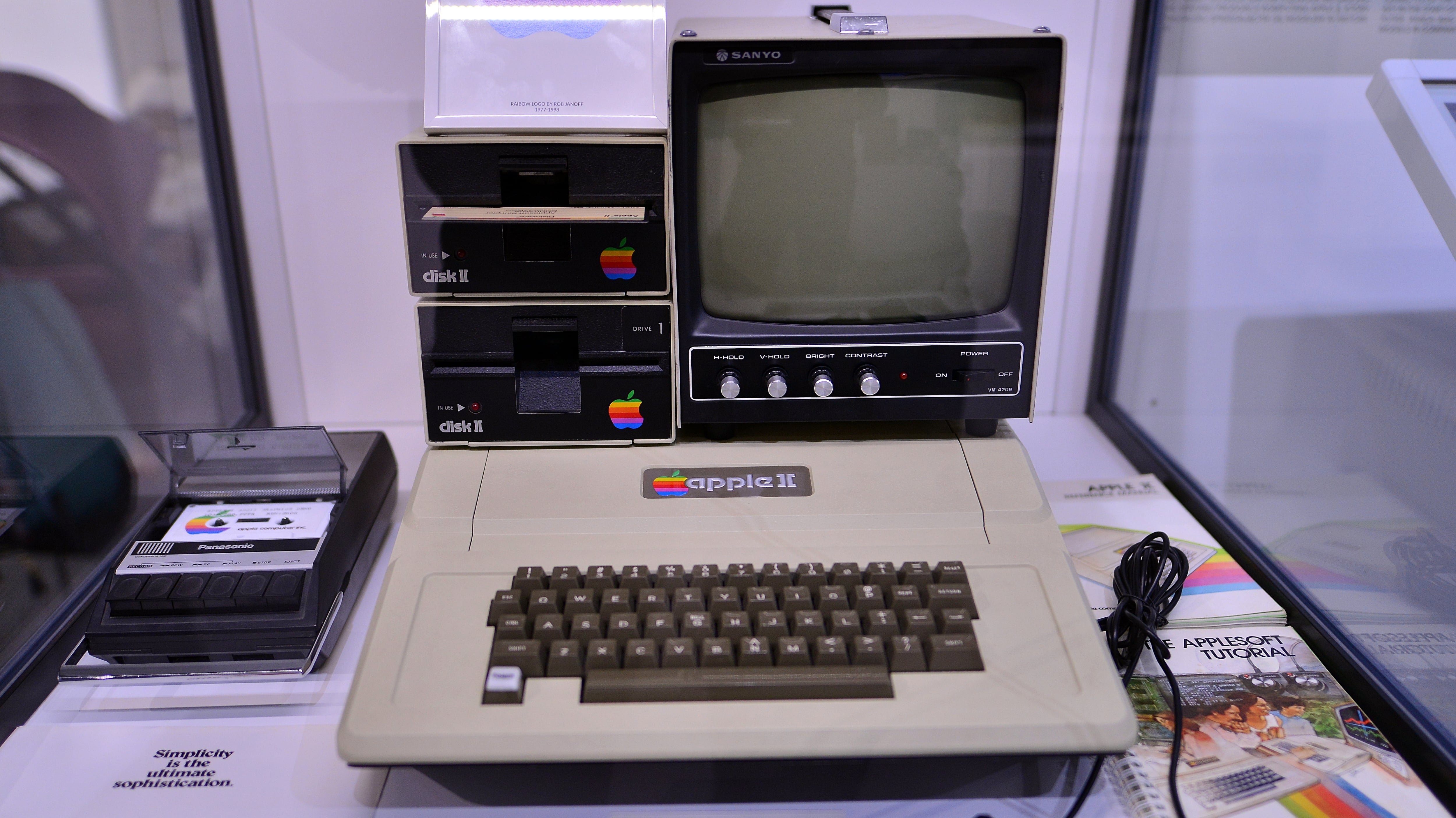 Una computadora Apple II