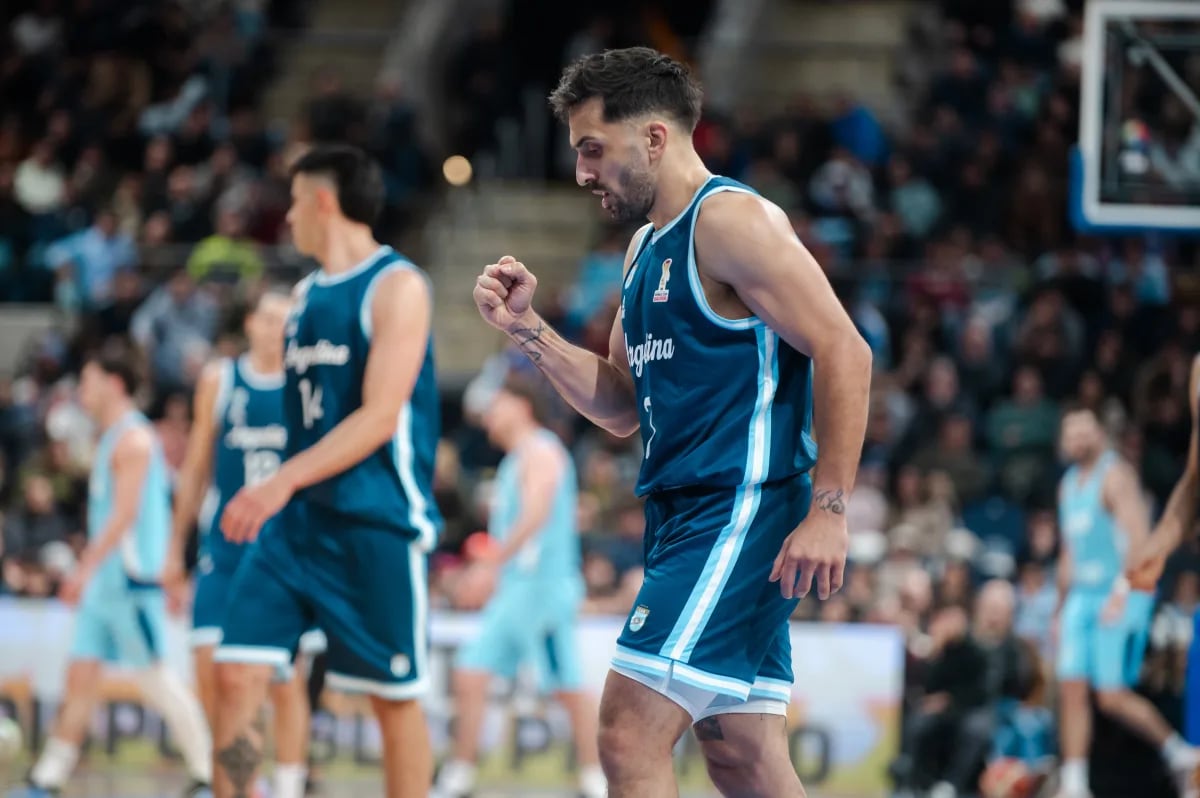 Facundo Campazzo es la gran figura de la seleccion argentina de básquetbol