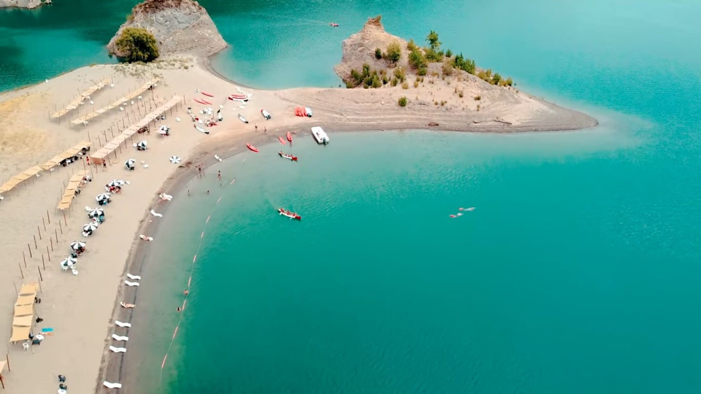 “No se puede creer”: las pequeñas playas de aguas cristalinas y cálidas que se esconden en Mendoza