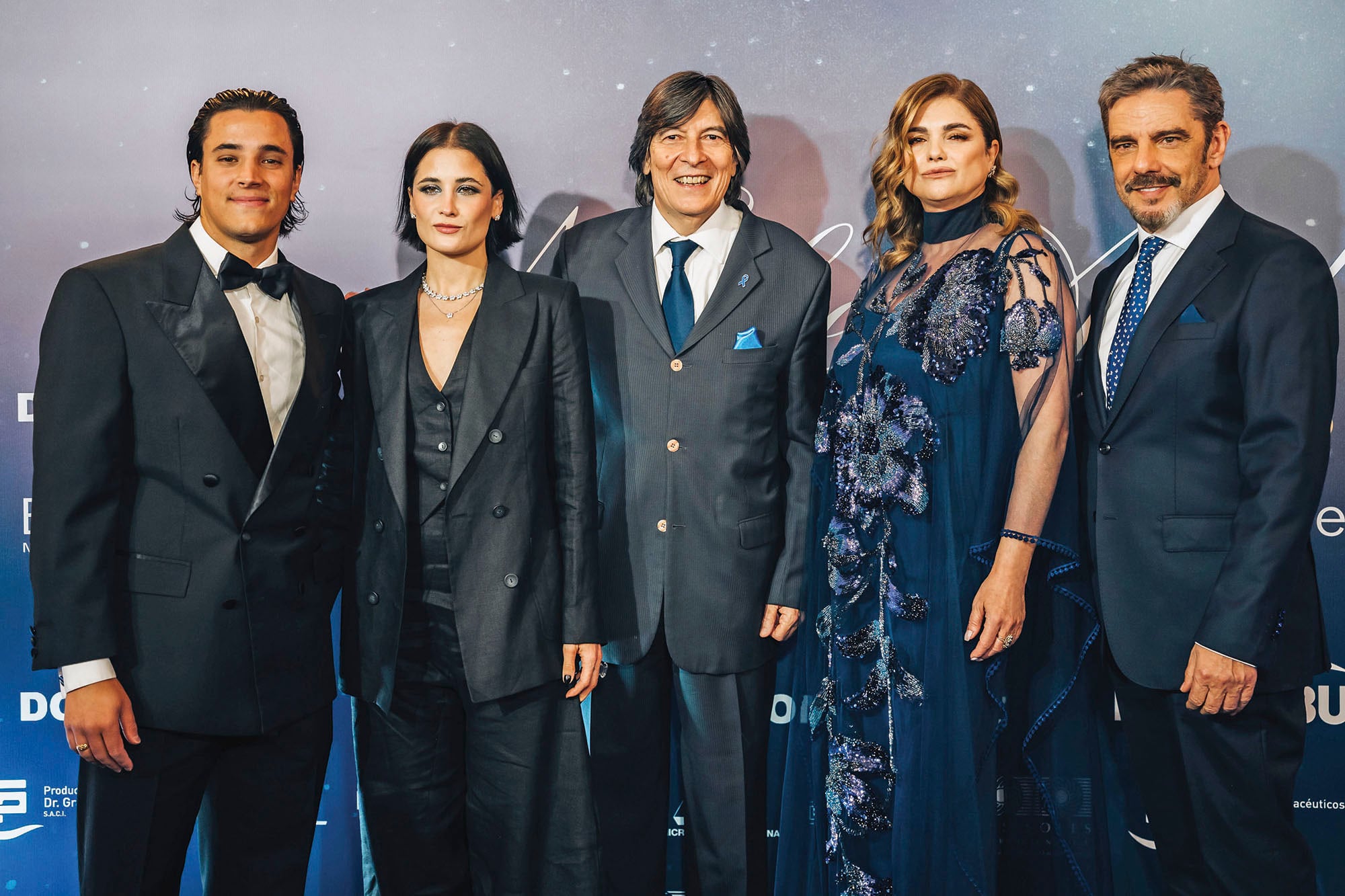 Santiago Slapak, Flor Torrente, Luis Caro, Araceli González y Fabián Mazzei
