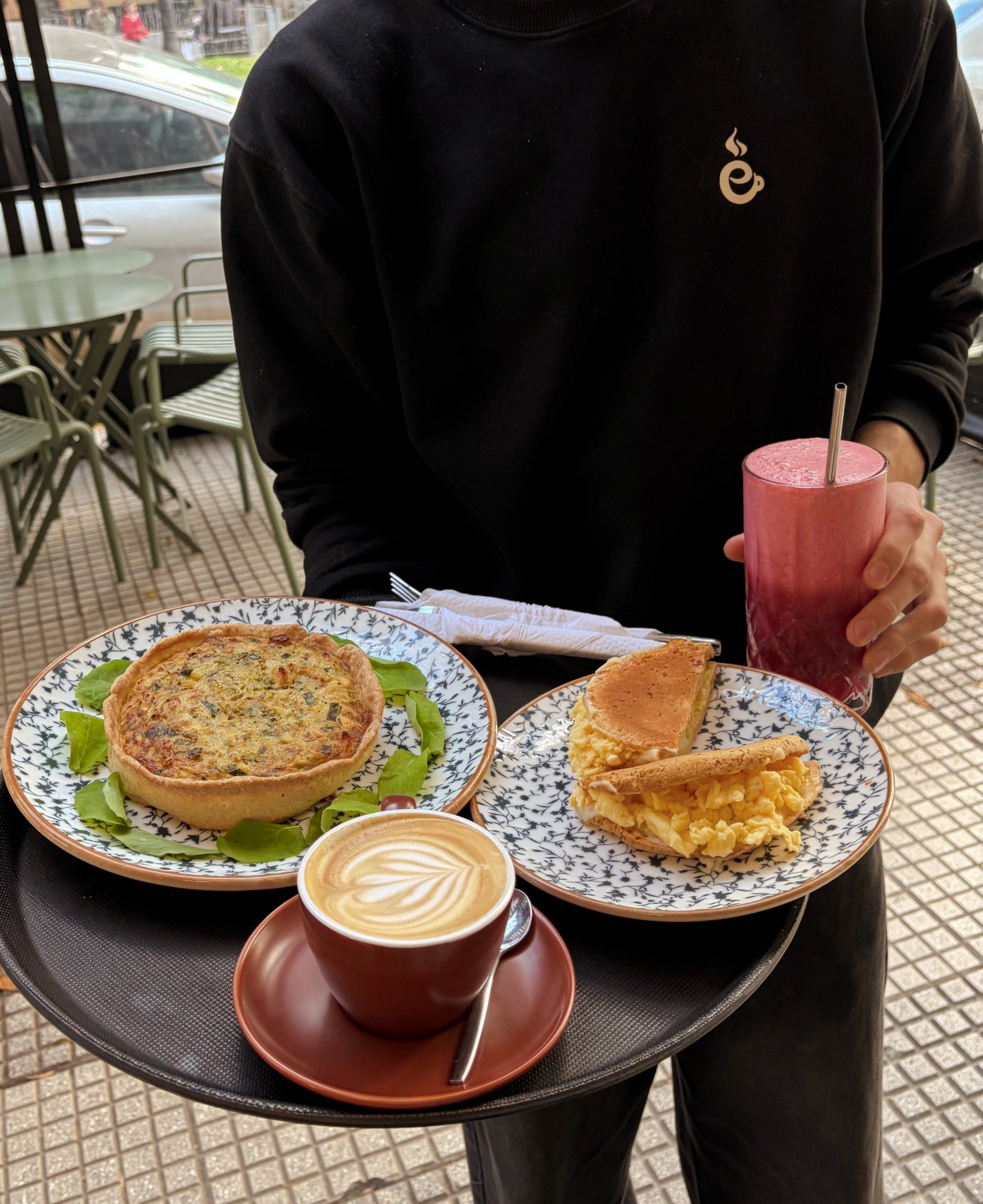 Café de especialidad, pastelería y cocina