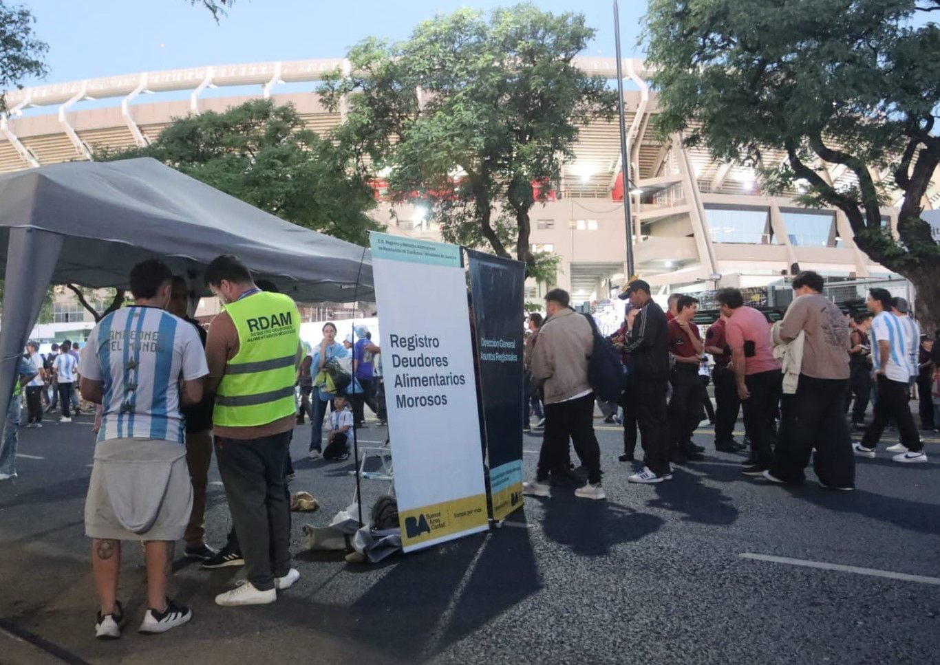 Los deudores alimentarios argentinos no podrán entrar a los partidos del Mundial en Estados Unidos