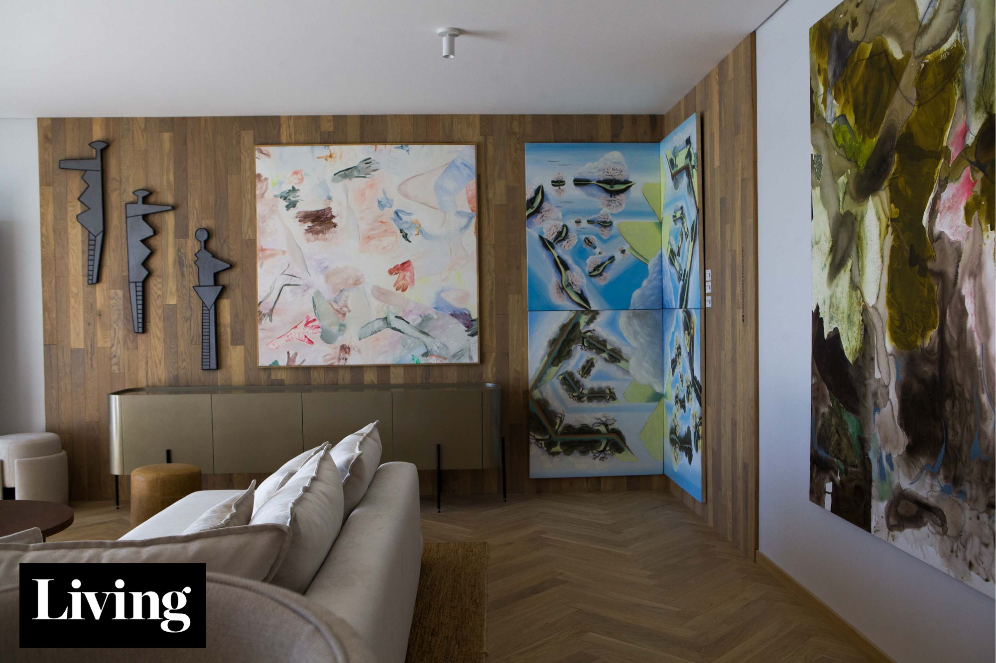 Escenarios posibles: te mostramos cómo el arte resignifica cada rincón en Experiencia Living 2026