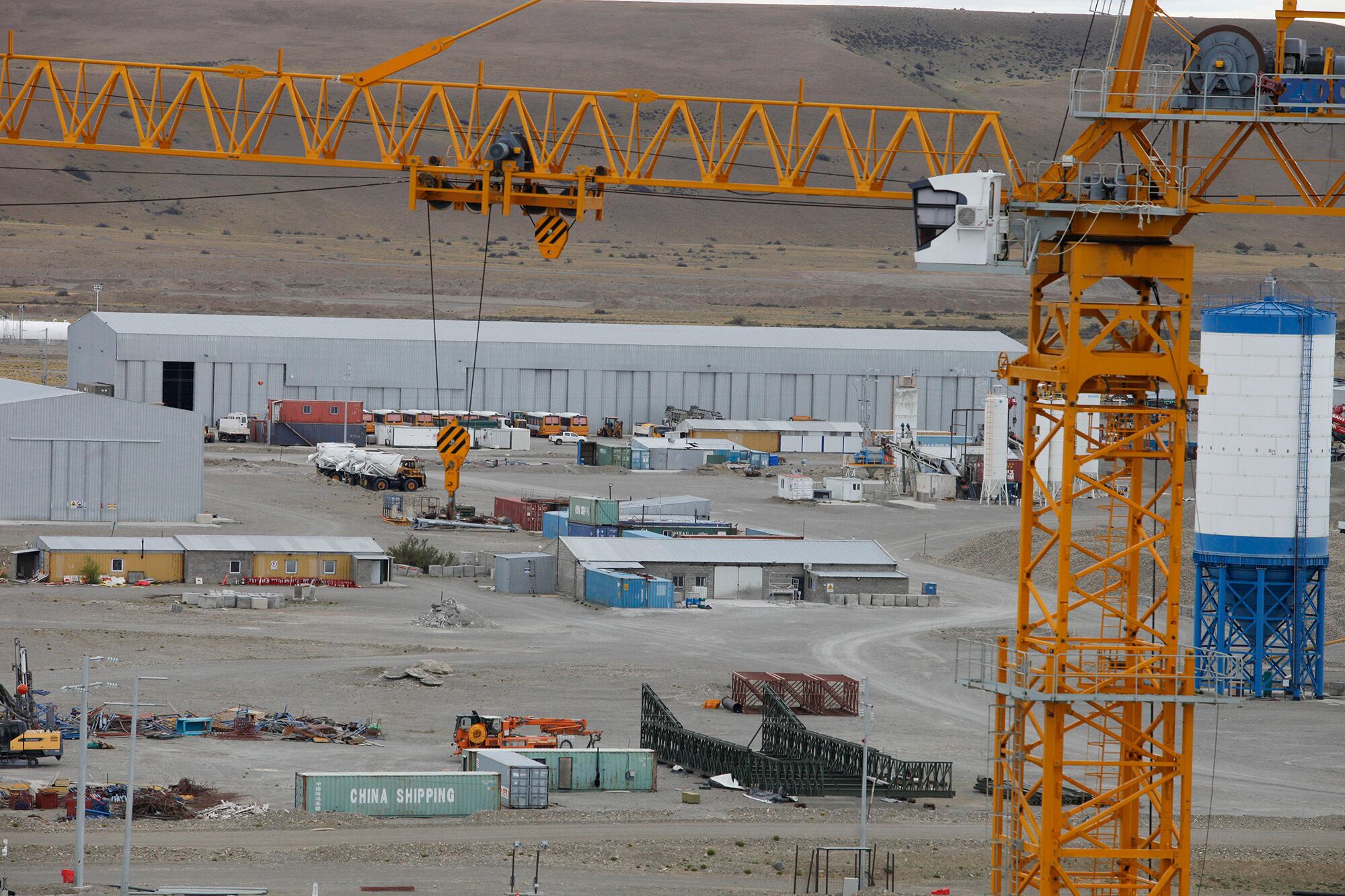 Represa hidroeléctrica La Barrancosa, Santa Cruz