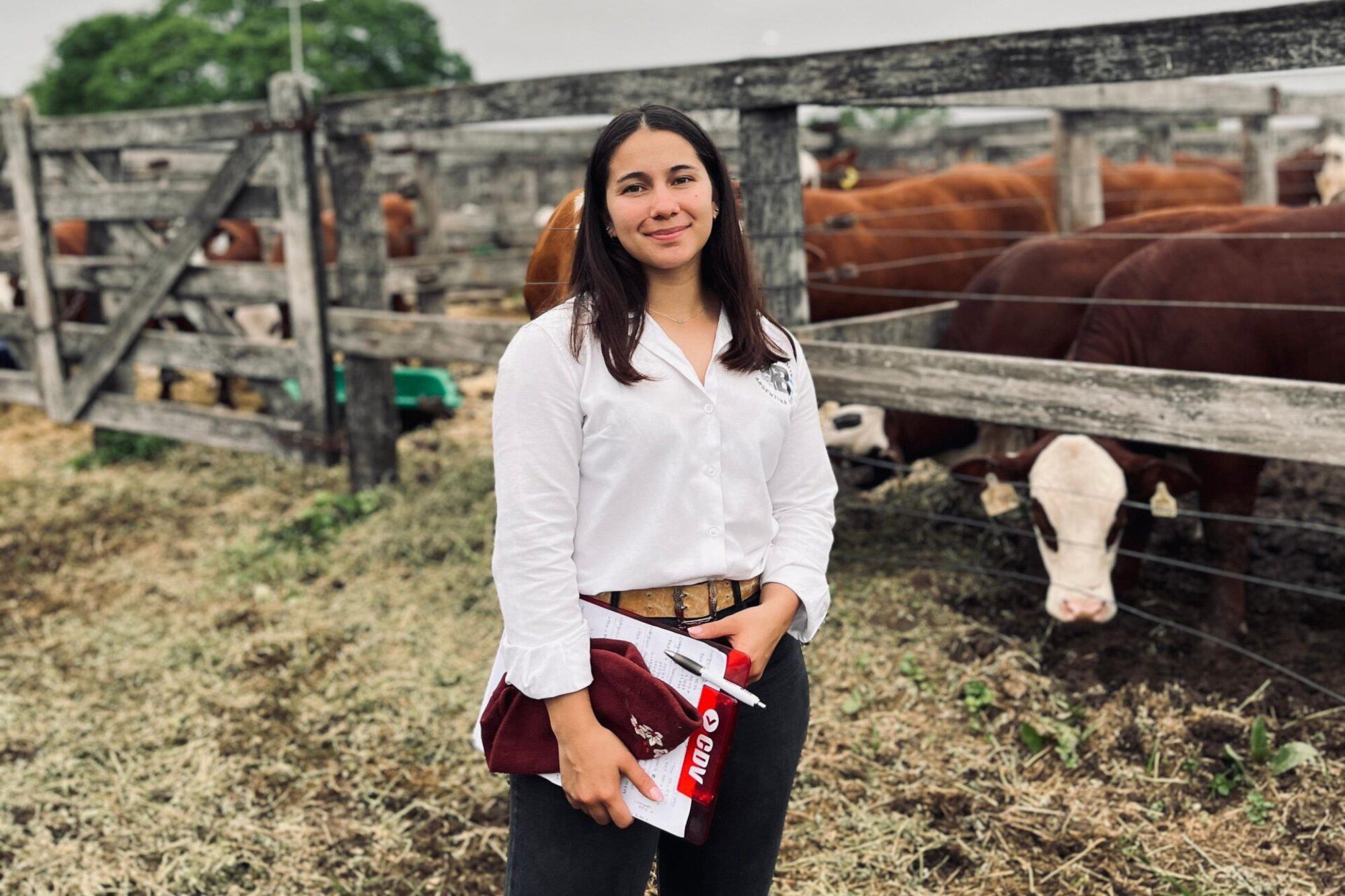 Abril Pellizzari, presidente de Junior NEA