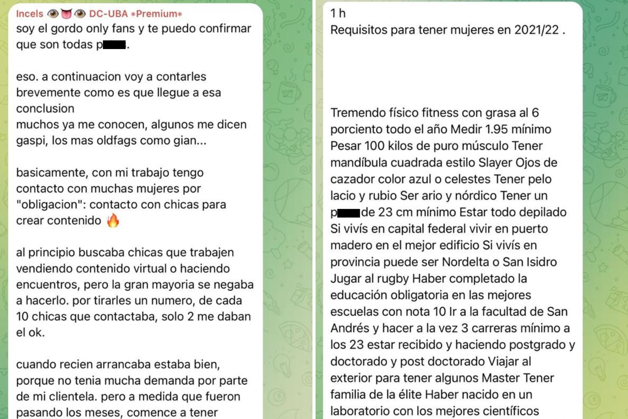 Los mensajes enviados por el joven de 23 años que amenazó con ir a la fiesta con una escopeta