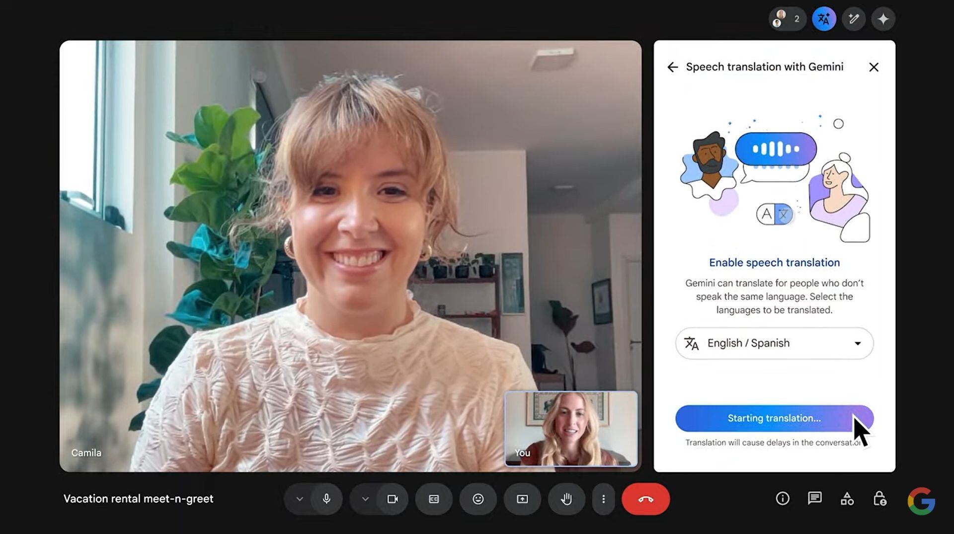Google Meet tendrá traducción en tiempo real durante las videollamadas