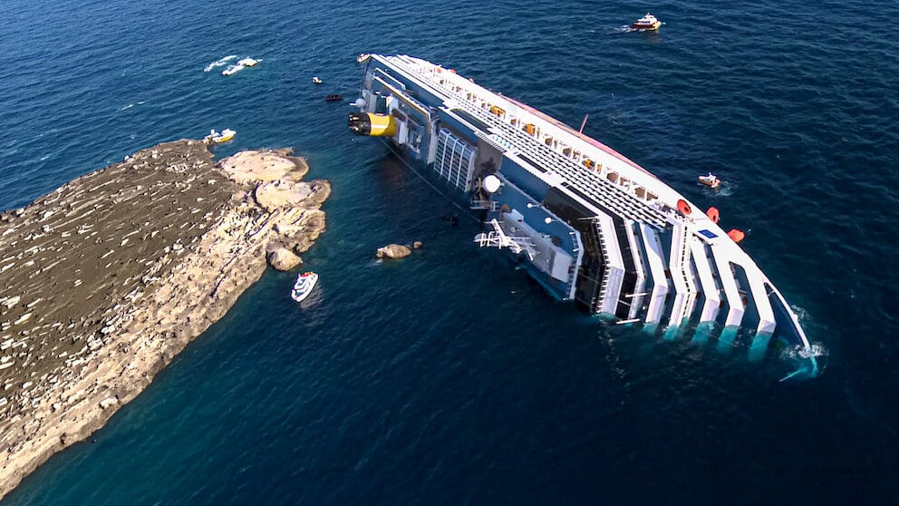 El caso real del Costa Concordia que reconstruye Naufragio: Pesadilla en el mar (Foto: Netflix)