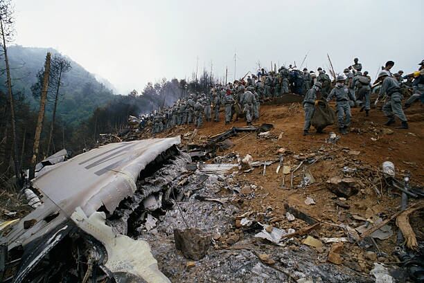 Vuelo 123 de Japan Airlines, 1985 (Getty Images)