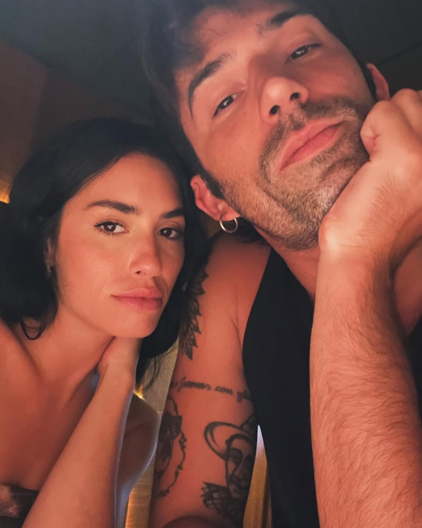 Lali decidió compartir una selfie junto a Rosemblat y la frase