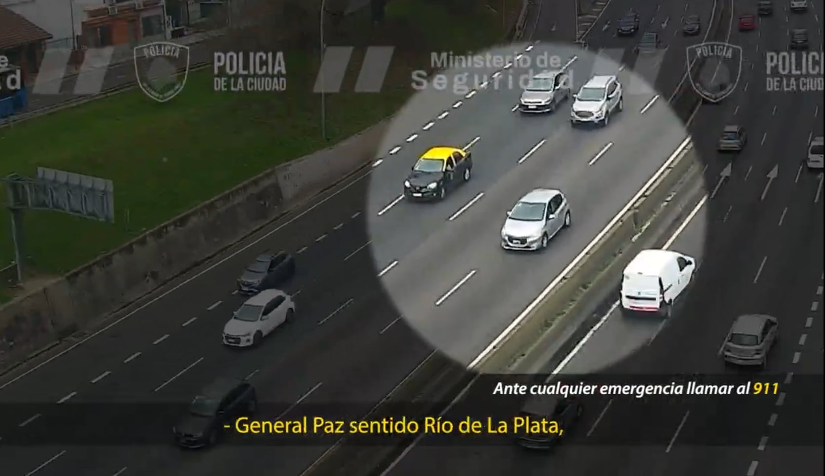 El seguimiento del auto por el Anillo Digital
