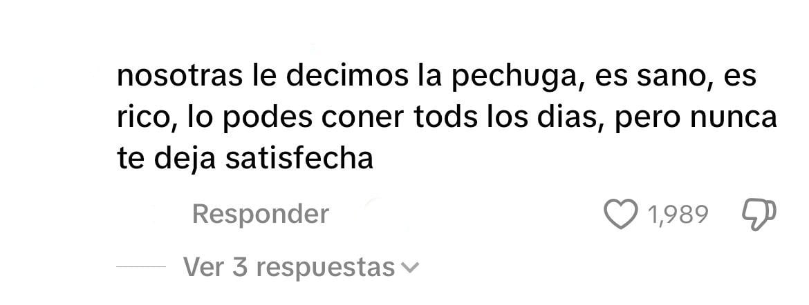 Una usuaria de Tik Tok comentando en el video
(Foto: captura de pantalla)