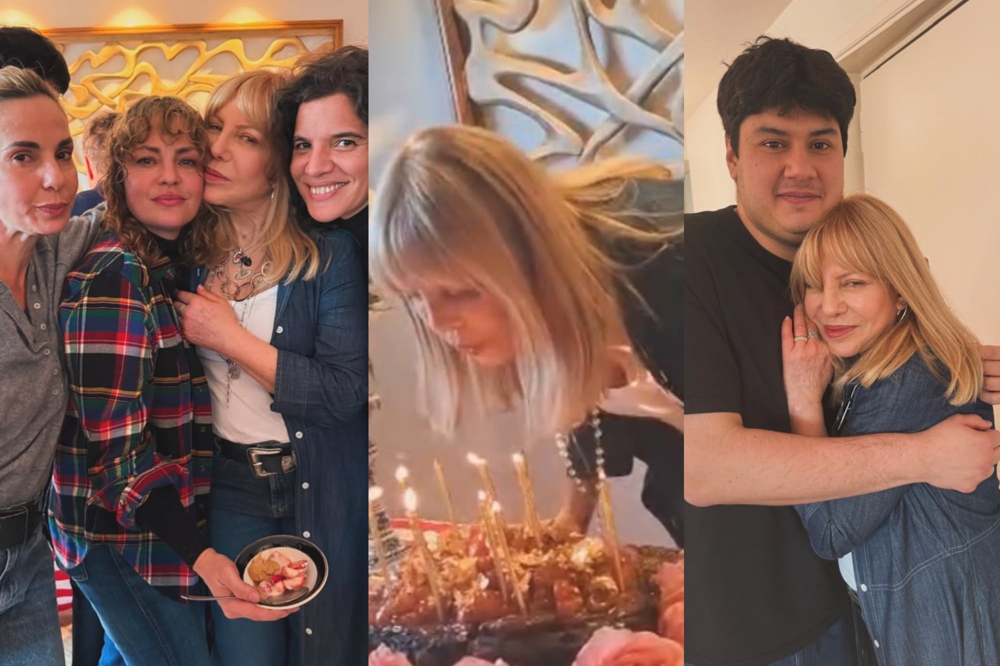 Así fue el íntimo festejo de cumpleaños de 70 de Cecilia Roth junto a varios famosos: “Sorpresas impensadas”