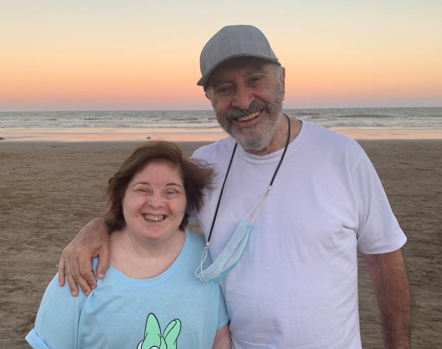 Pushi y León. Amor de padre e hija.