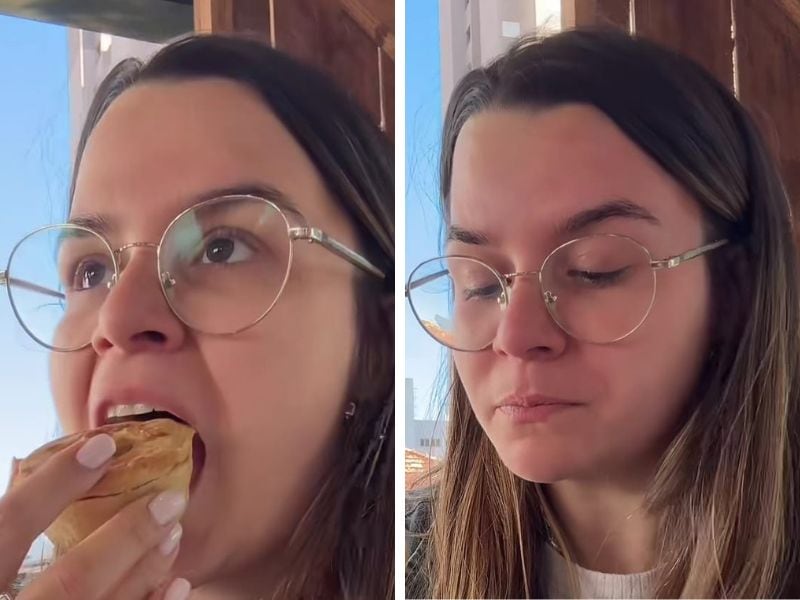 Comió la última empanada que hizo su mamá antes de morir y el video hizo llorar a todos