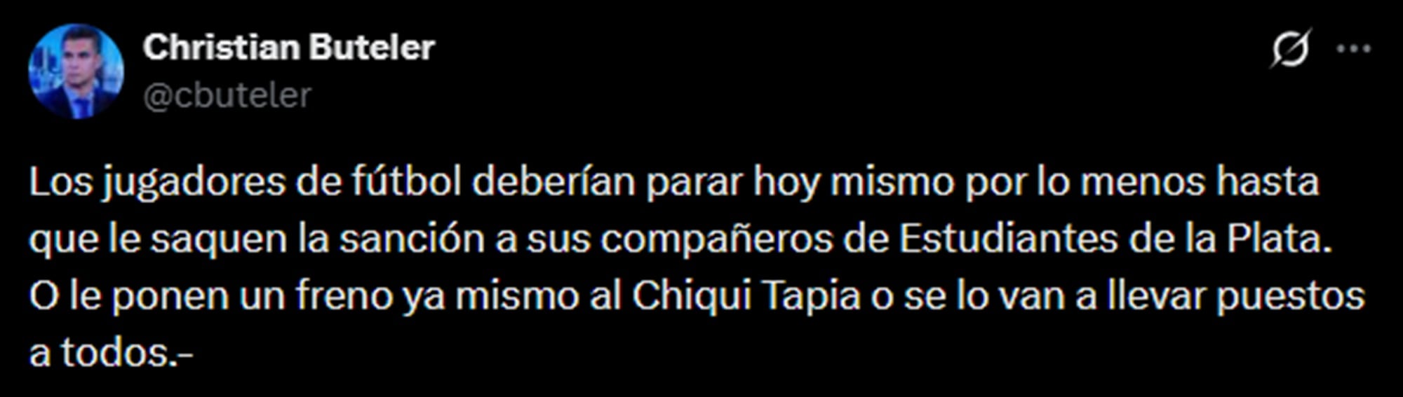 Ya existen varios planes para intentar frenar al Chiqui Tapia