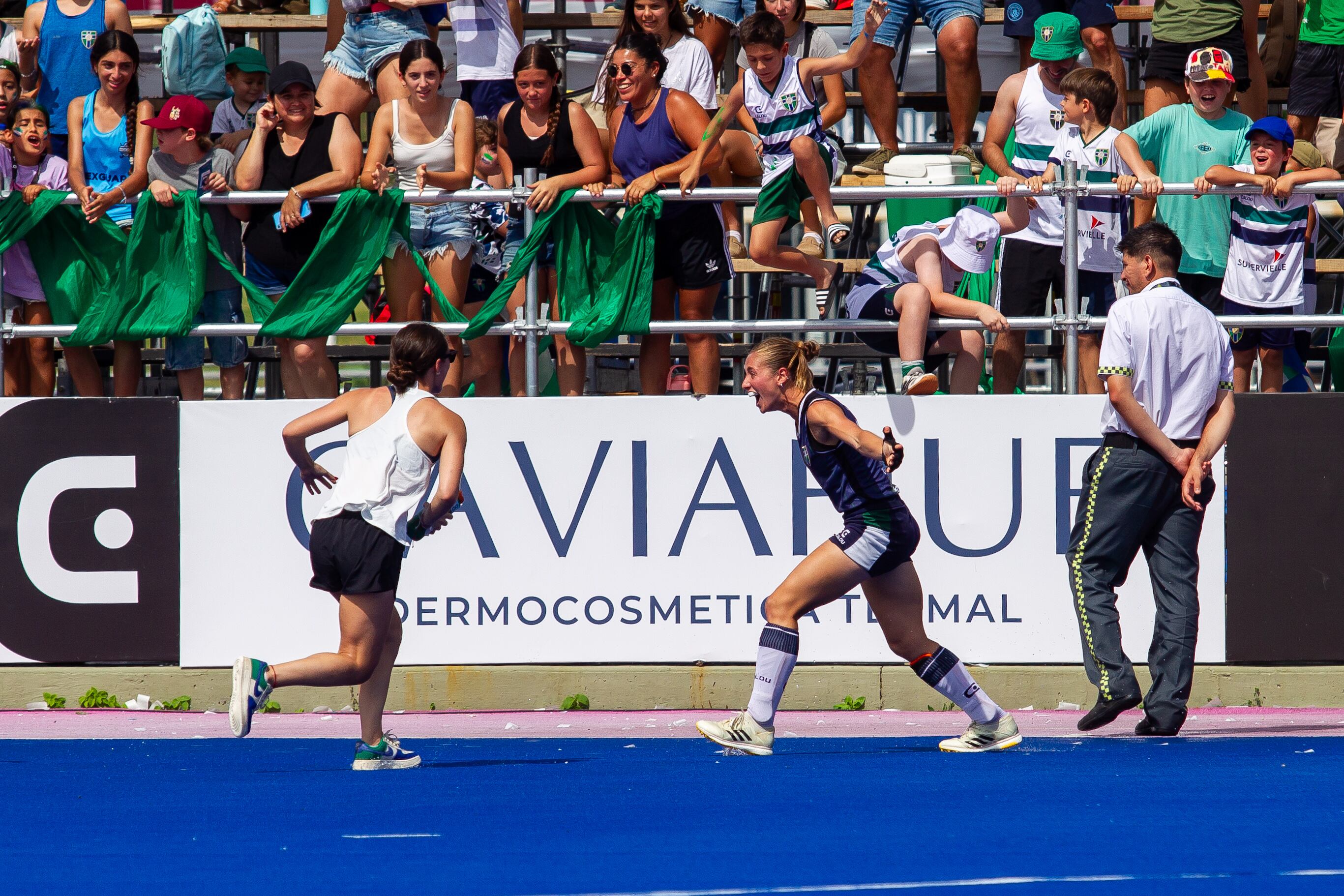 El festejo en los penales de las chicas de San Fernando
