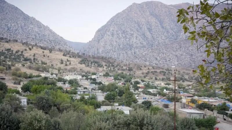 Sergele, una aldea en la región del Kurdistán iraquí, está ahora en la primera línea de la guerra de Turquía contra el grupo militante kurdo PKK.