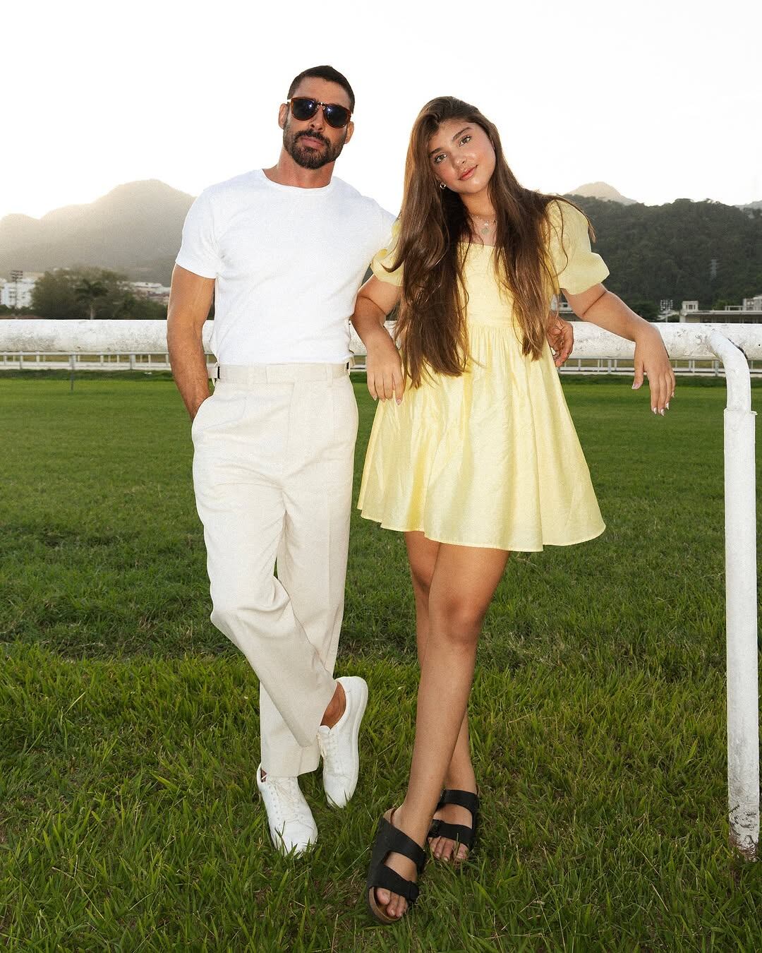 Cauã junto a su hija Sofía (Foto: Instagram @cauareymond)