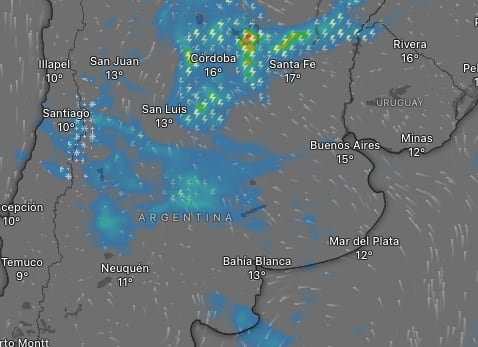Hay alerta por tormentas y niebla para este sábado 6 de junio: las provincias afectadas