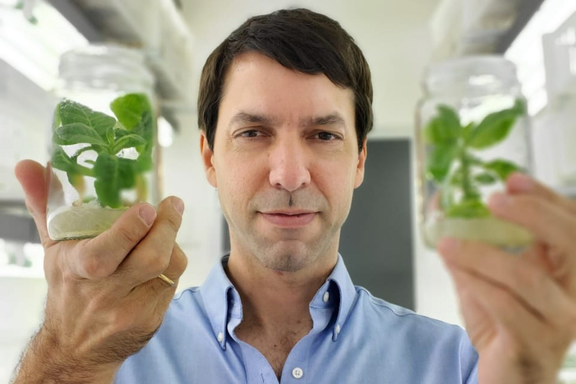 Lucas Lieber, fundador de la empresa rosarina