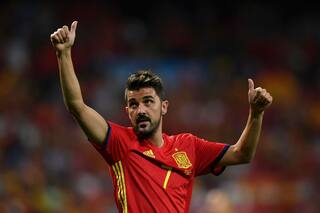 David Villa, el máximo goleador de la selección española, anuncia su retiro