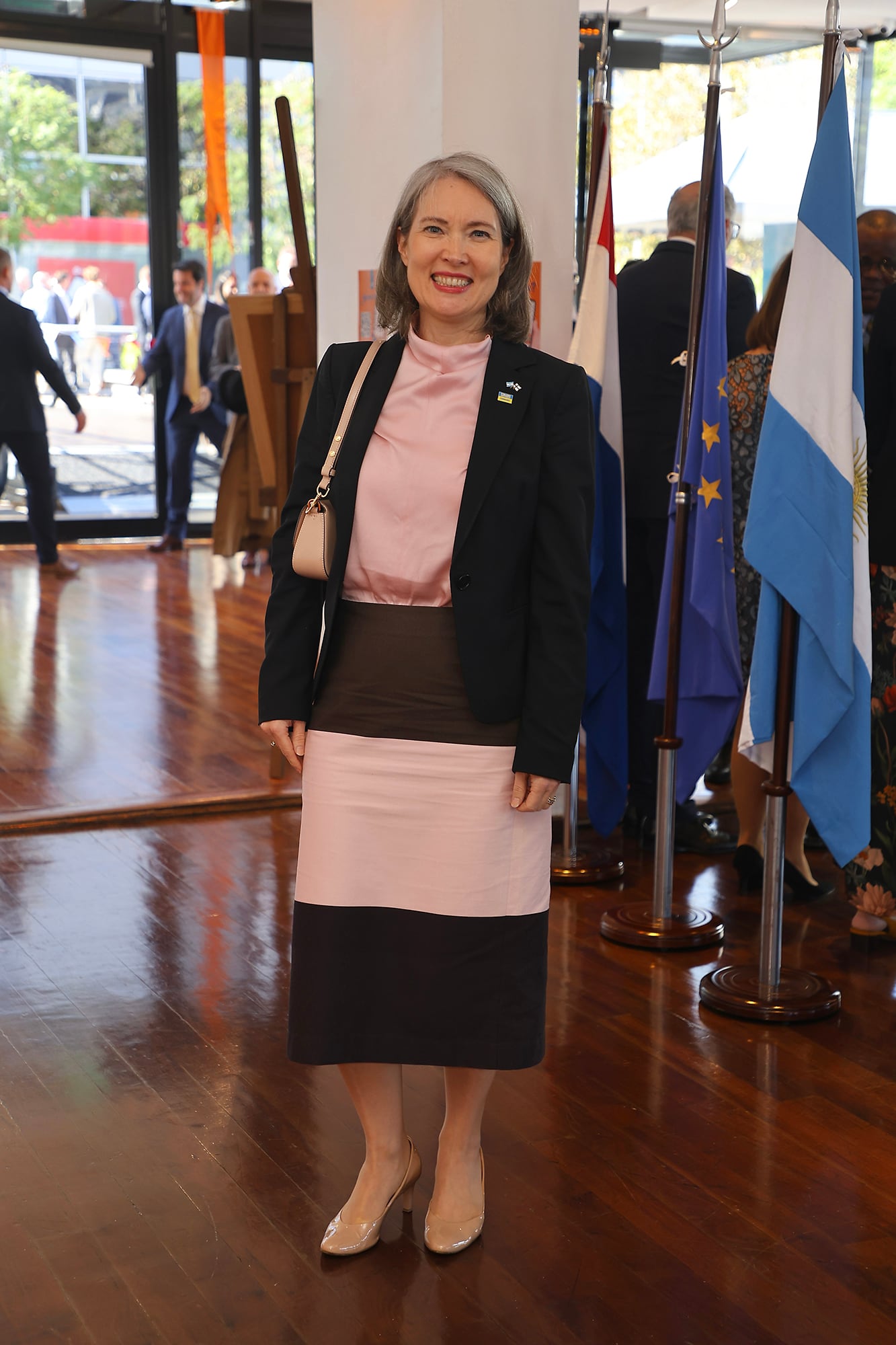 La embajadora de Finlandia, Nicola Lindertz