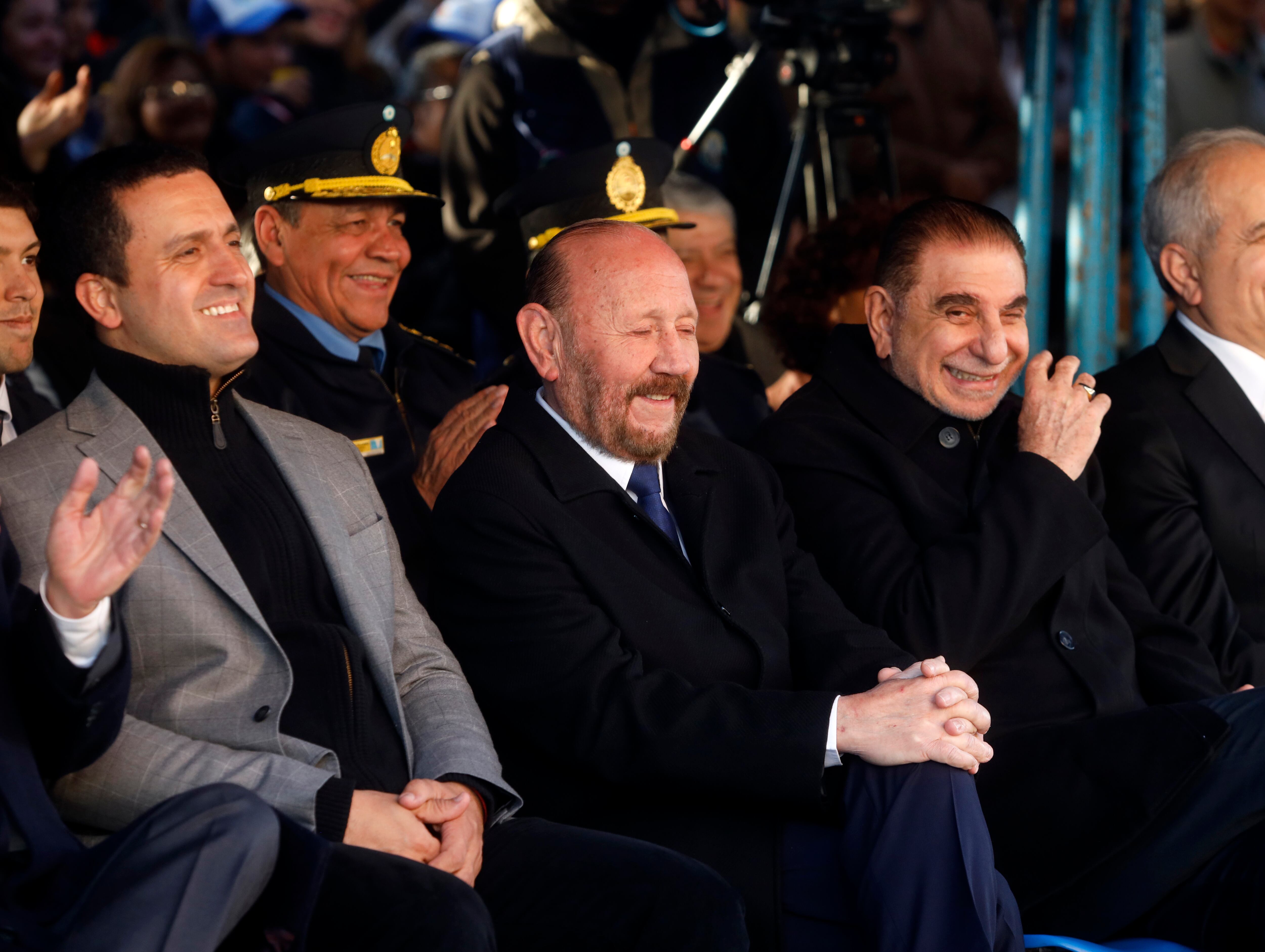 El gobernador de Formosa Gildo Insfran durante un acto