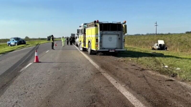 El accidente vial tuvo lugar en la autopista Rosario-Santa Fe, a la altura de la localidad de Barrancas.