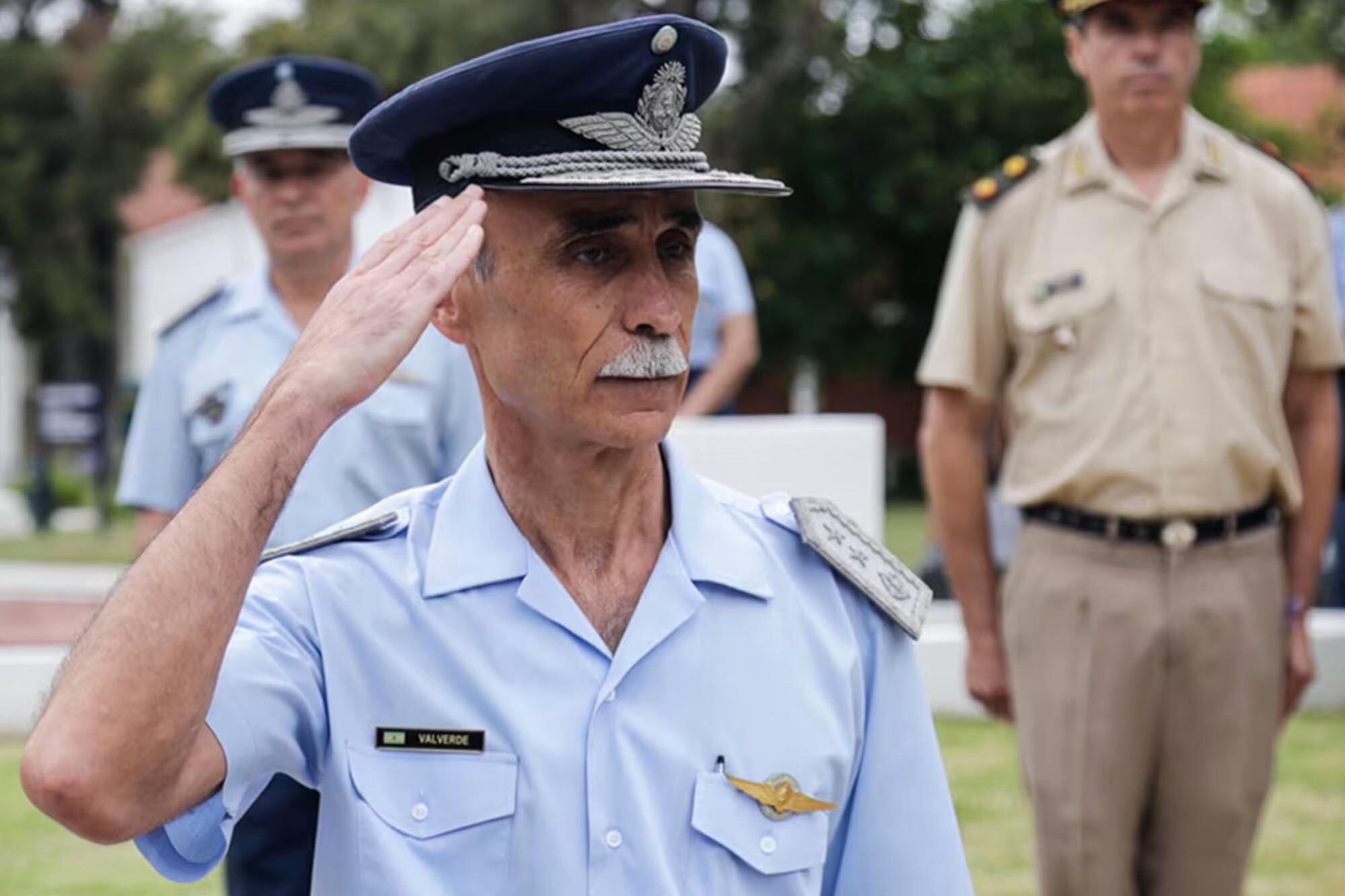 El brigadier Gustavo Javier Valverde