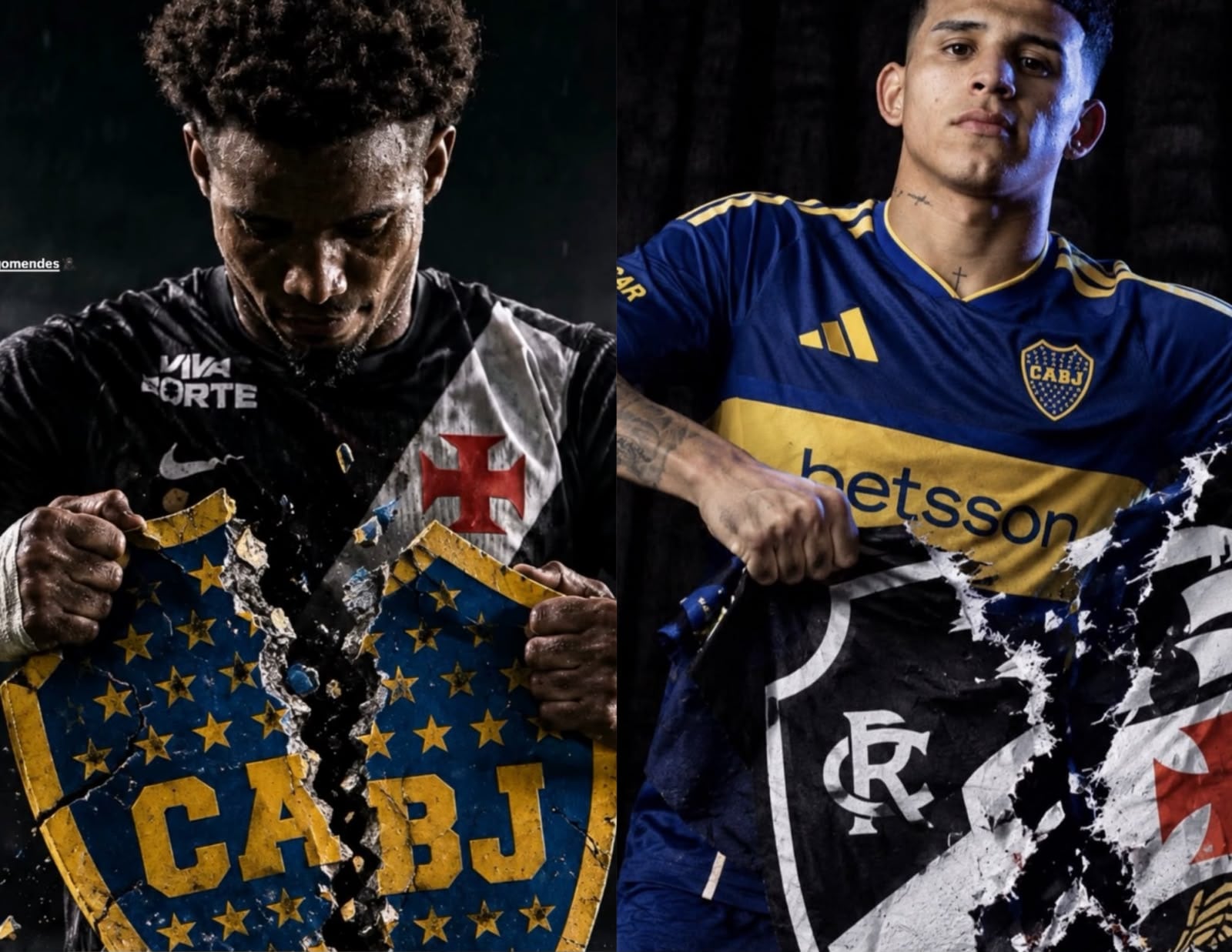 El cruce entre Flores y Thiago Mendes