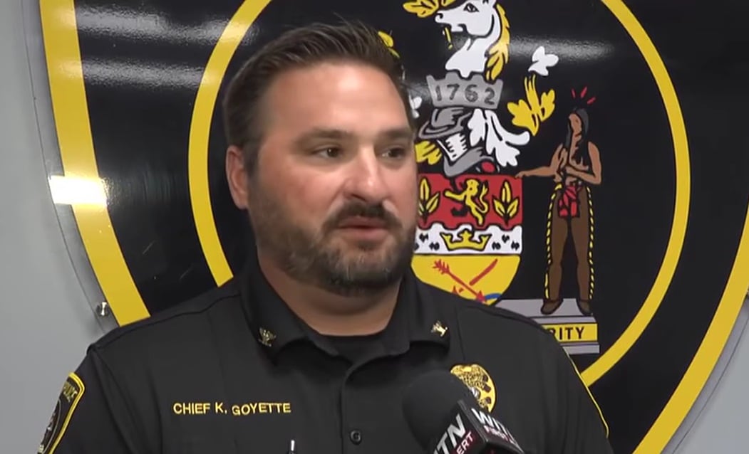 El jefe de policía elogió la acción del joven de 18 años