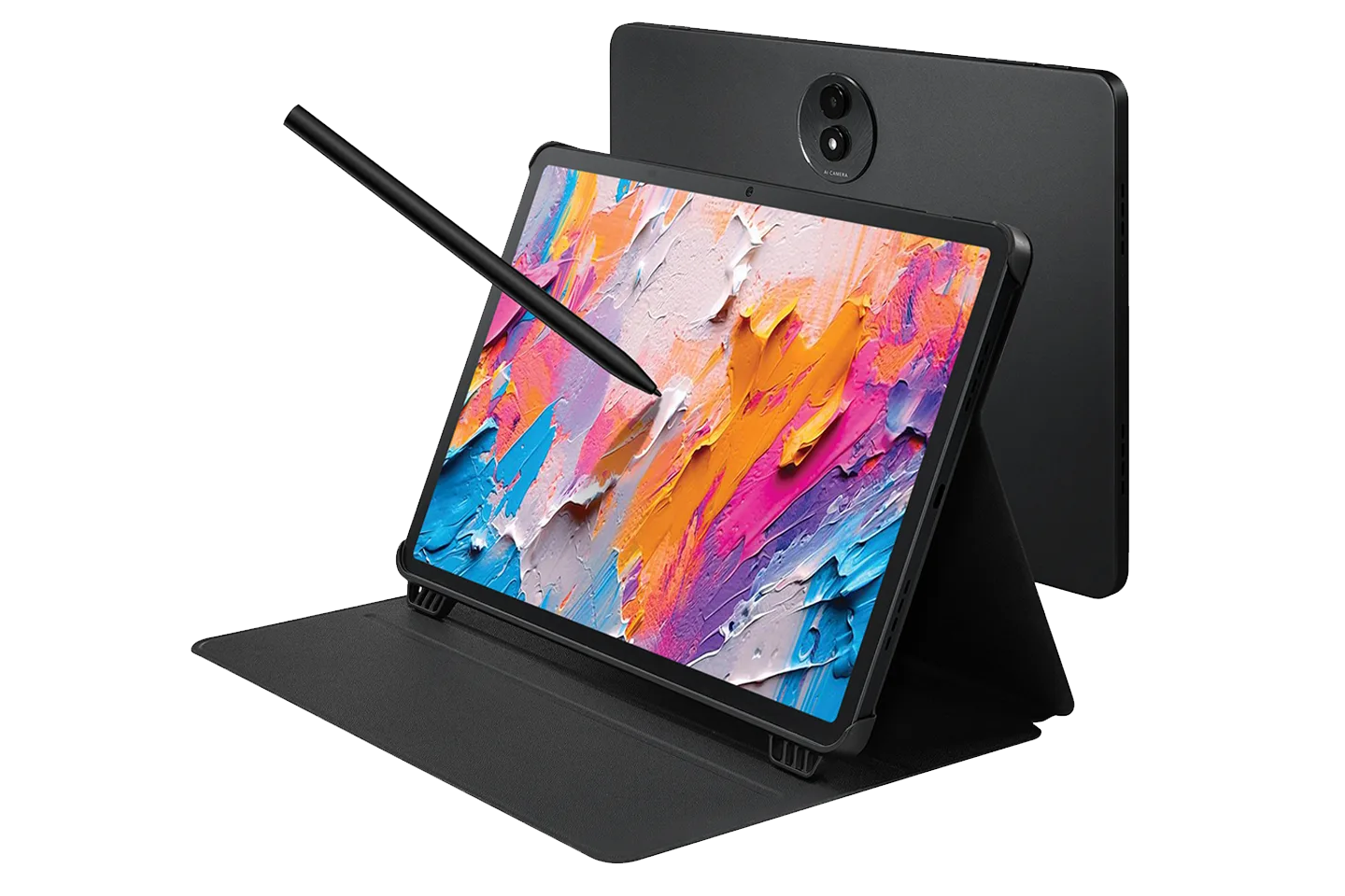 La tableta Nxtpaper 11 Plus de TCL tiene una pantalla de 11,5 pulgadas, un chip Helios G100 y 12 GB de RAM