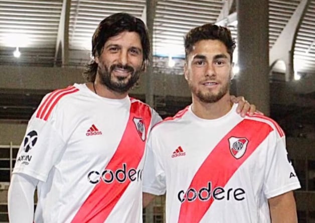 Cirigliano en el equipo Senior de River