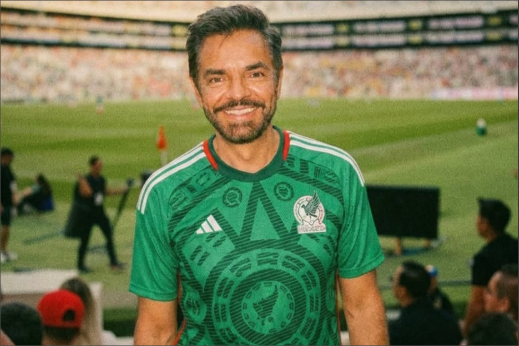 El actor Eugenio Derbez remarcó su respaldo al candidato latino Xavier Becerra