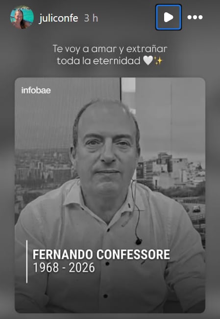 El mensaje de Julieta Confessore