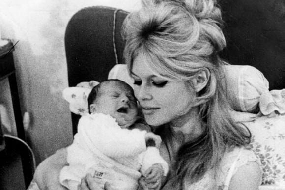 Brigitte Bardot y su hijo Nicolas Charrier