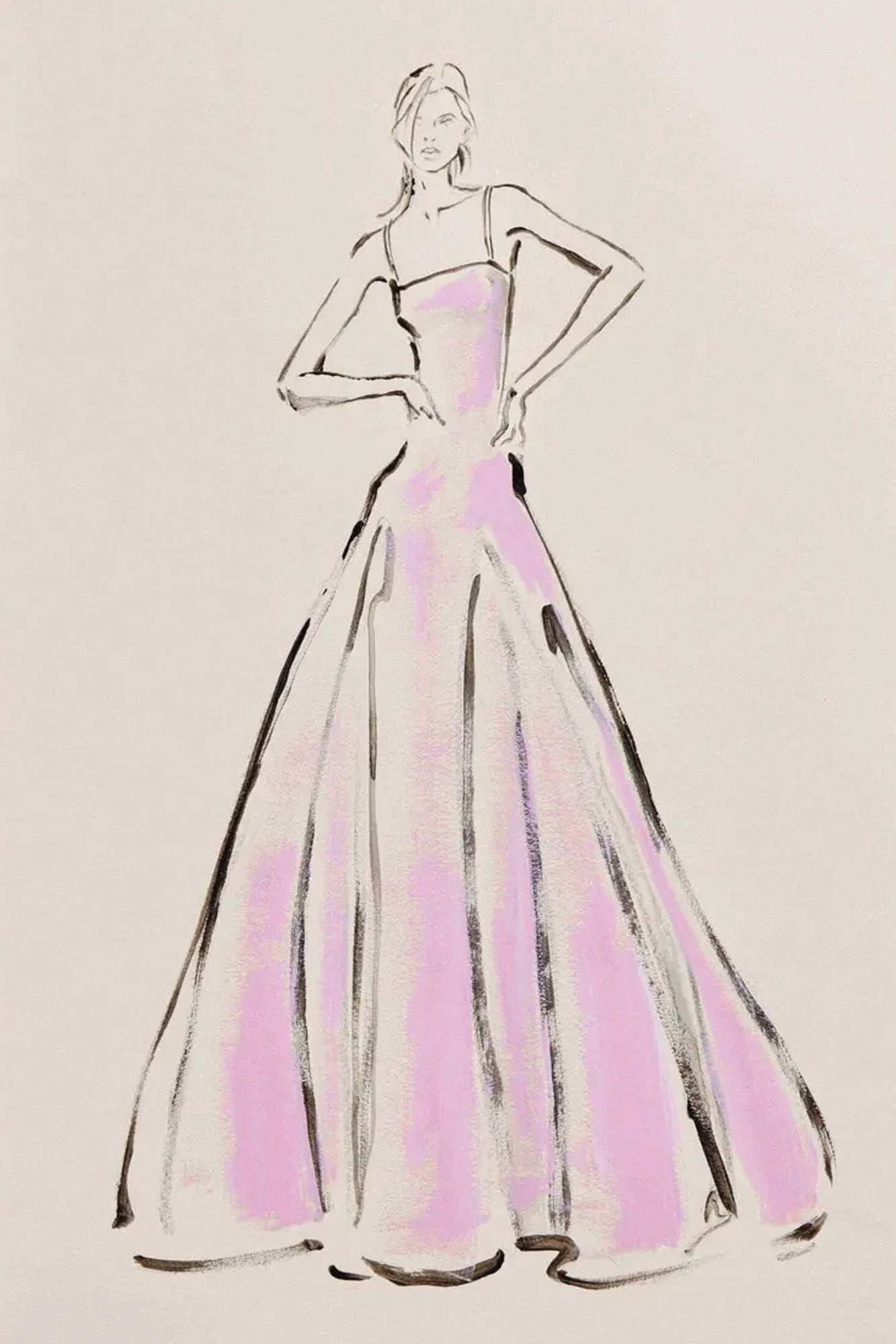 Figurines del vestido de Ralph Lauren: entre US$1000 y US$2000