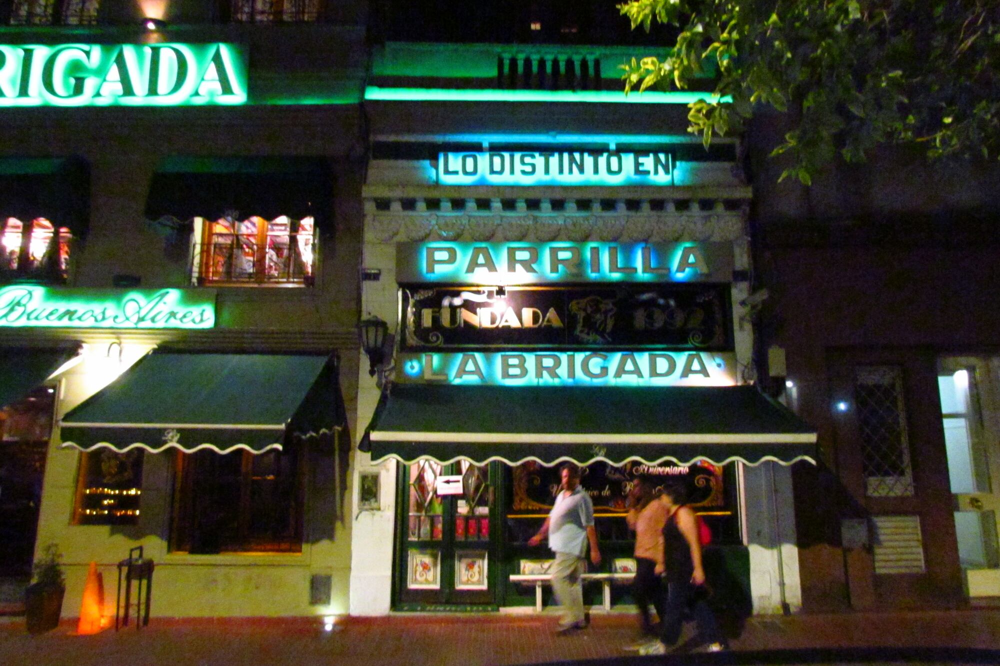 El frente de La Brigada, un clásico de San Telmo