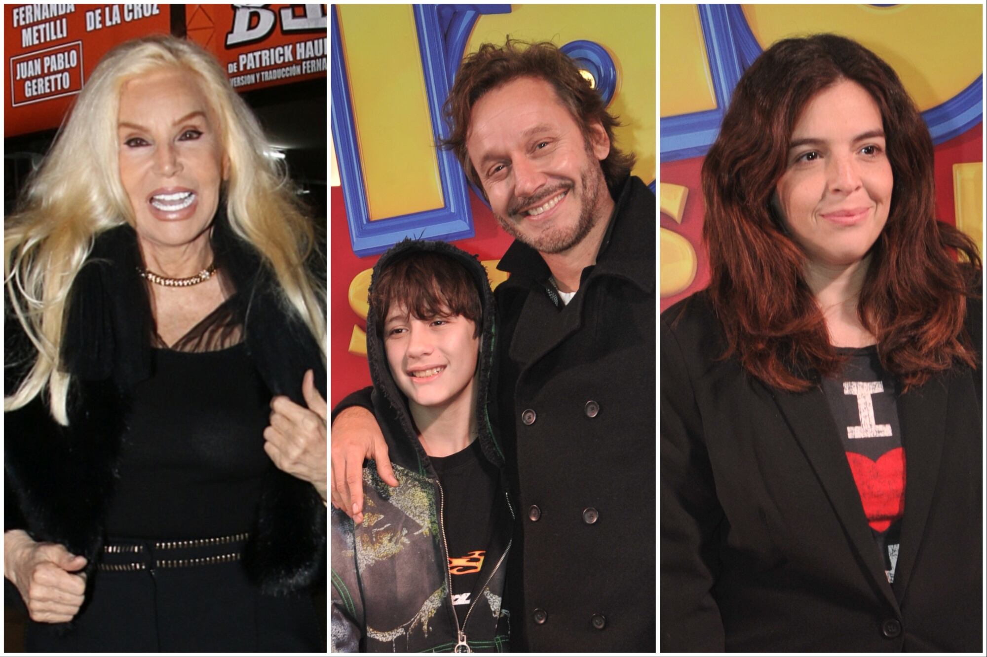 En fotos: de la noche de Susana Giménez a la salida familiar de los famosos para ver Toy Story 5