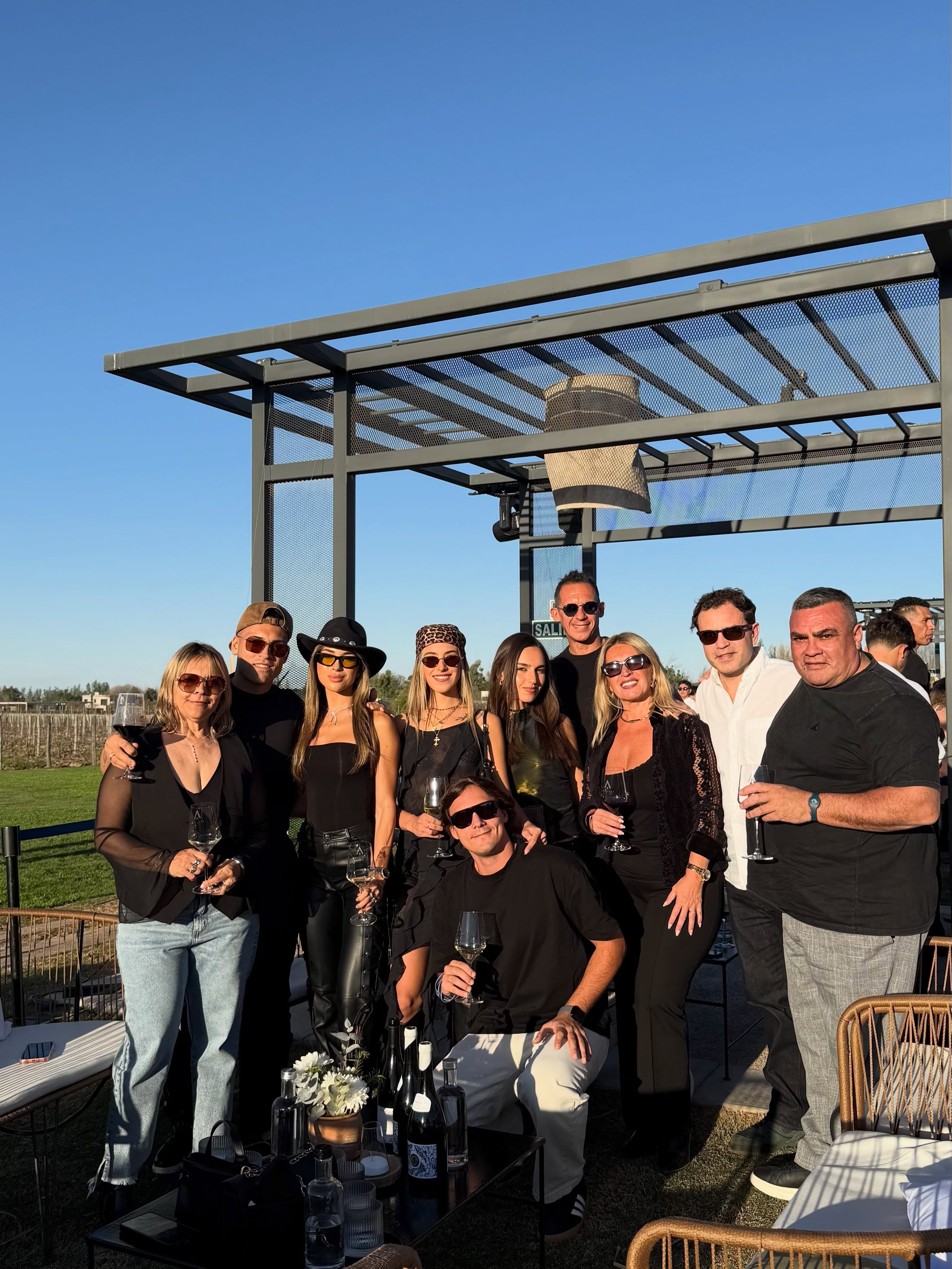 De festejo: Gandolfo y Martínez armaron un evento en Coraje Mendoza