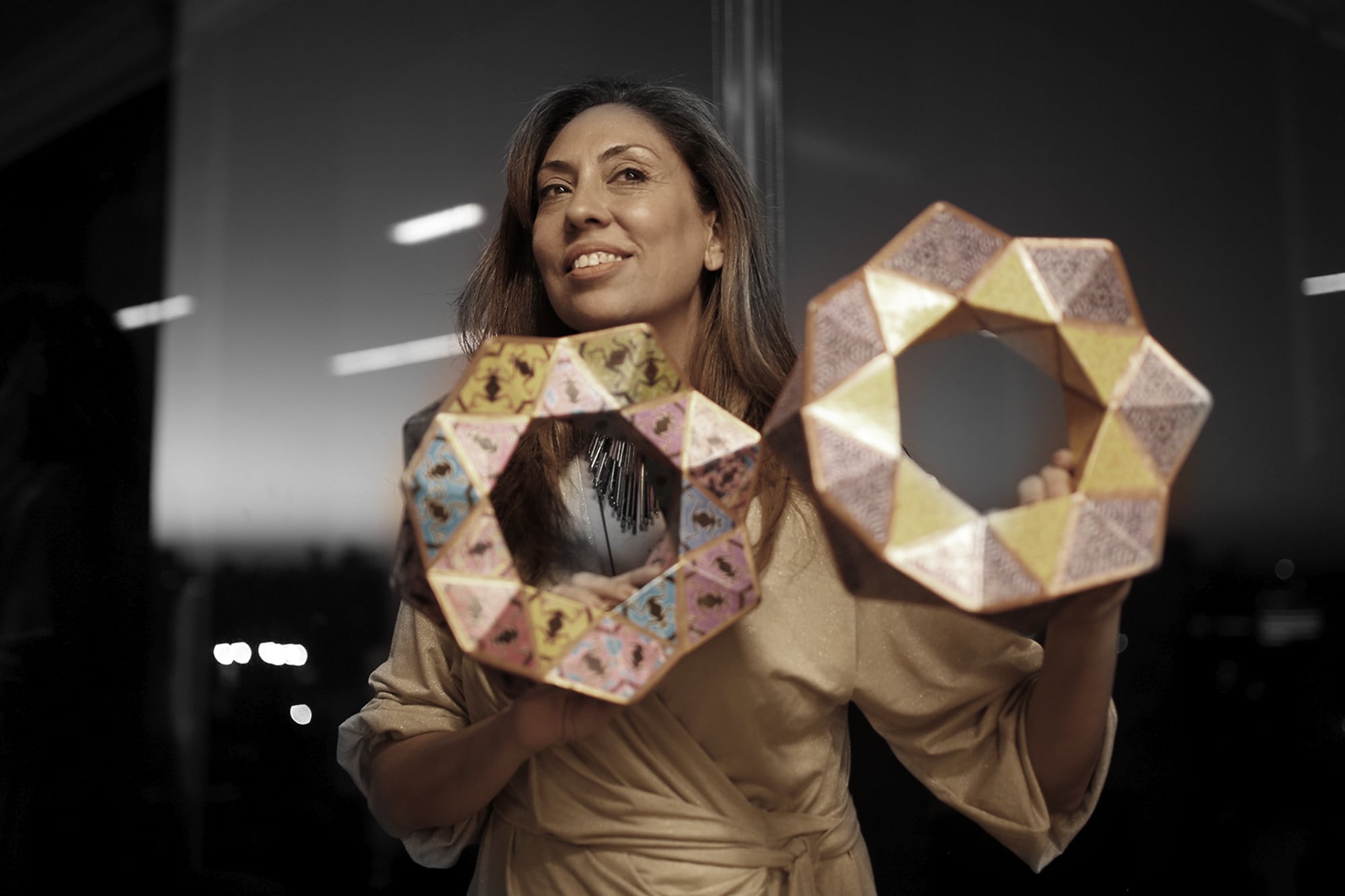 Belén Ortega es facilitadora y referente de la técnica de baños de sonido en la Argentina