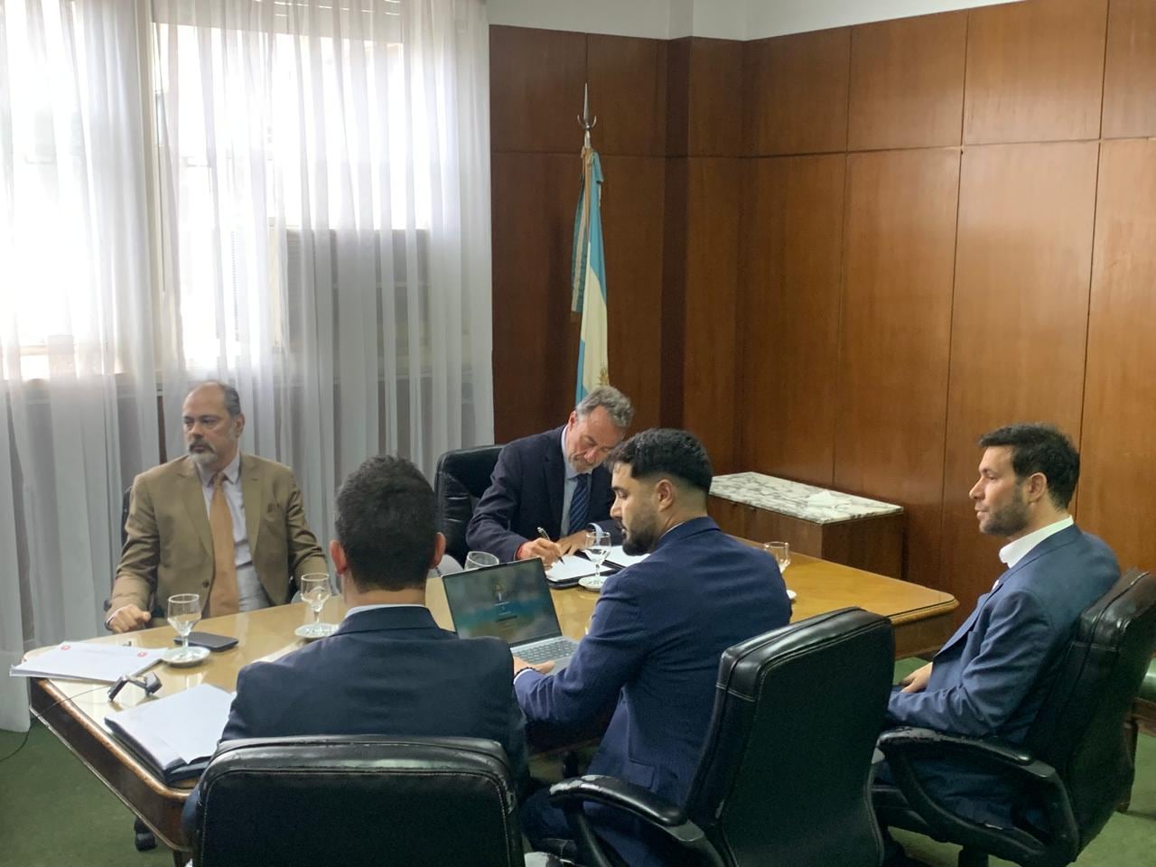 Piccirillo y sus abogados ante Boico y Llorens