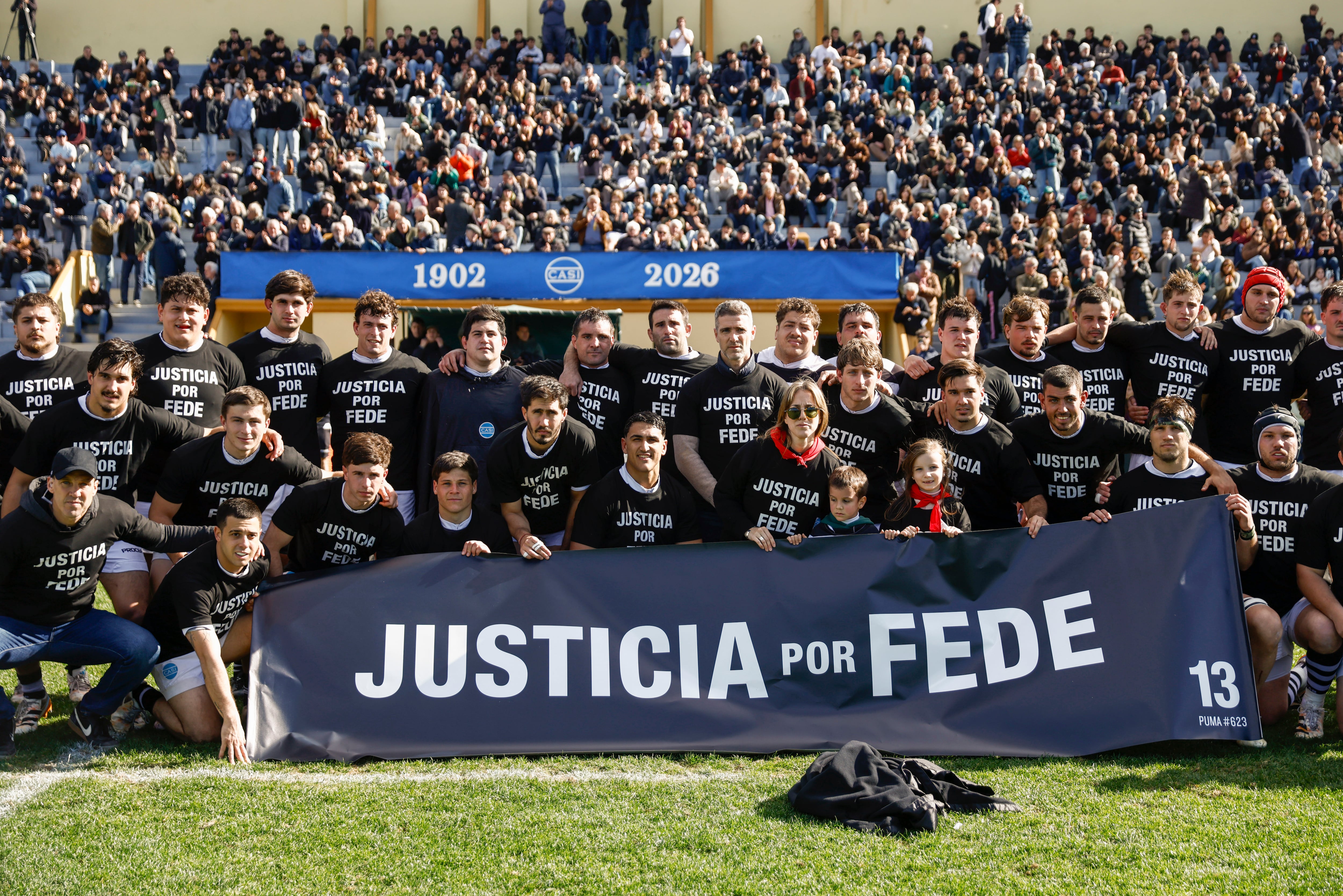 El reclamo que se repitió antes de los siete partidos del Top 14 de URBA de este sábado, en este caso, en la cancha de CASI, el club de Federico Martín Aramburú.